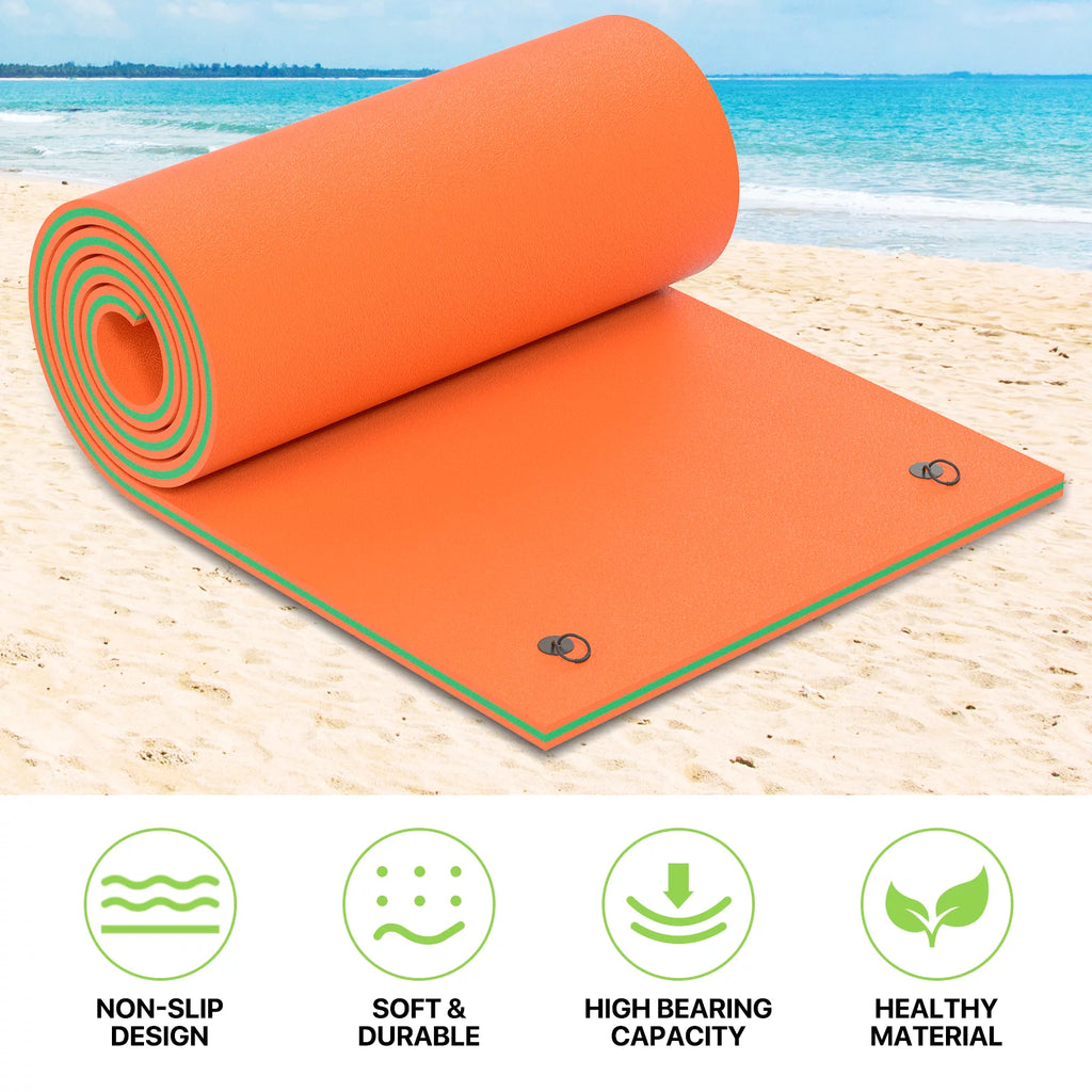 18' x 6' 3-Layer XPE Foam Water Floating Mat H853