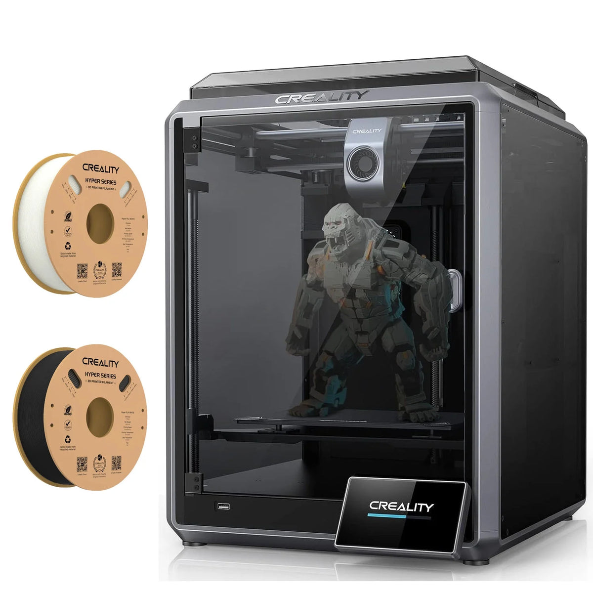 3D Printer with 2 Pack PLA Filaments S8939