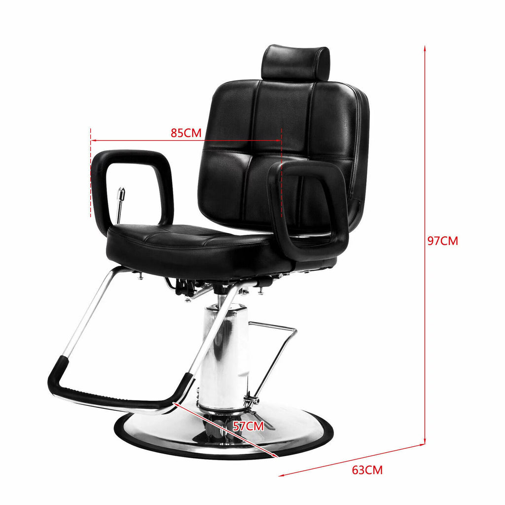 360° Swivel Hydraulic Recliner Barber Chair U34870