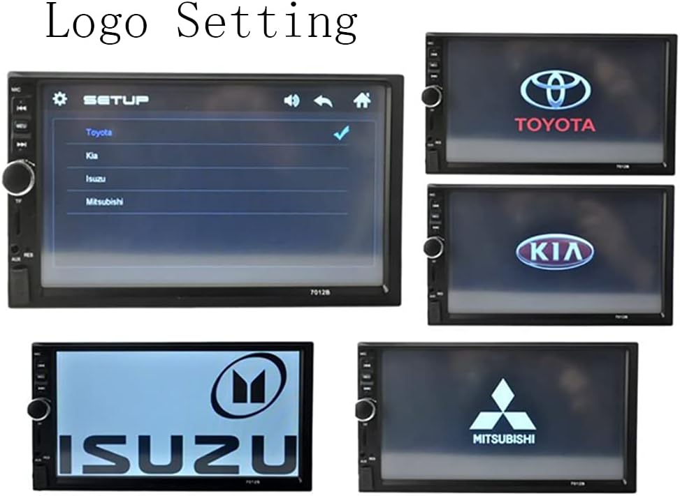 2 Din 7 Inch Car Stereo with Bluetooth MP5 Player I3765