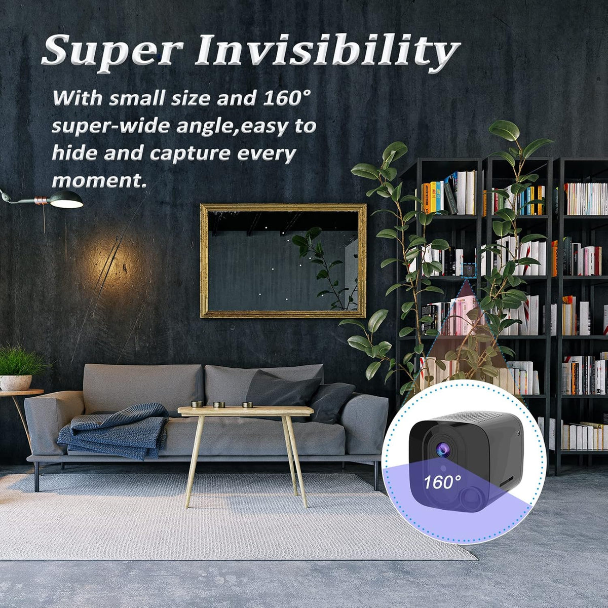 4K WiFi Hidden Camera with Night Vision F65110