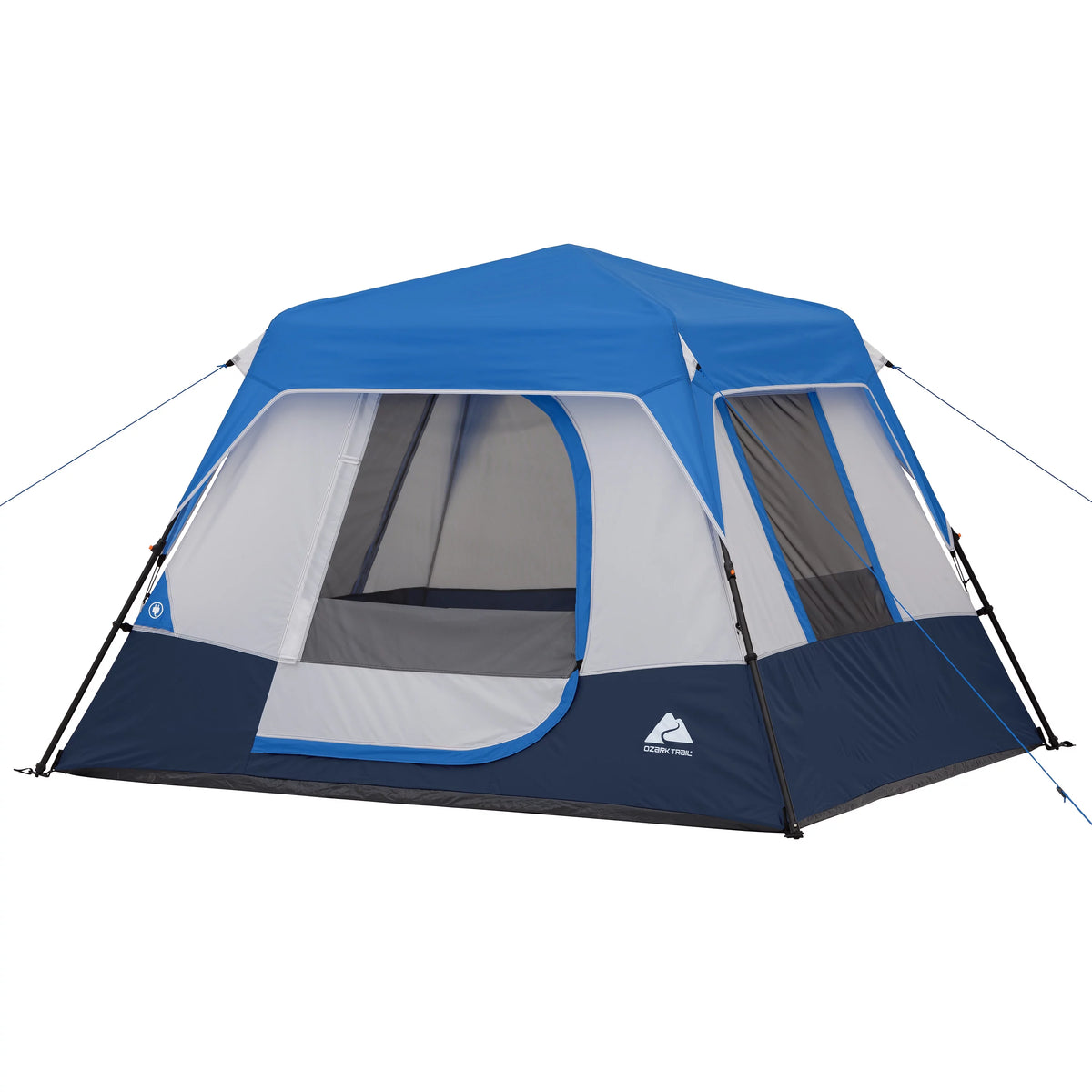 4-Person Instant Cabin Tent with LED Lighted Hub F4957