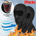 2x Men’s Cold Weather Balaclava Face Mask Winter Windproof Fleece Ski Mask E14704