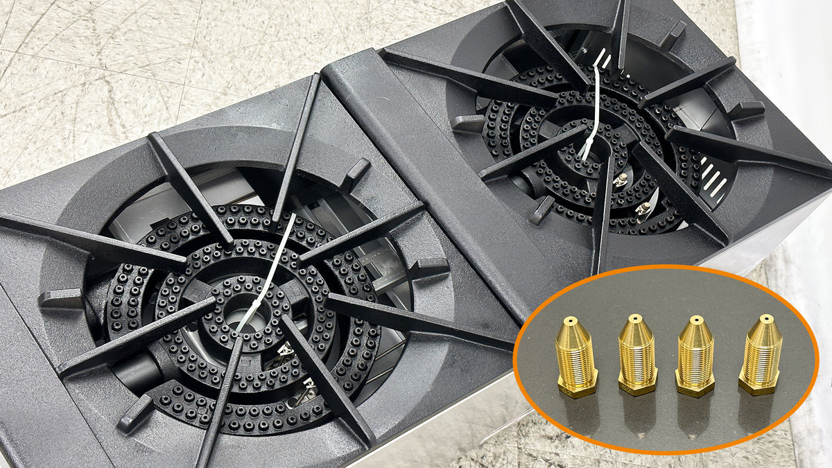 18ins Double Hole Stock Pot Range Y53061