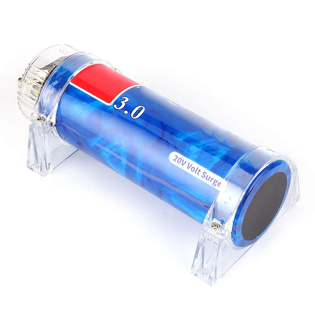 3.0 Farad Aluminum Alloy Car Audio Capacitor Pack of 2 C956903