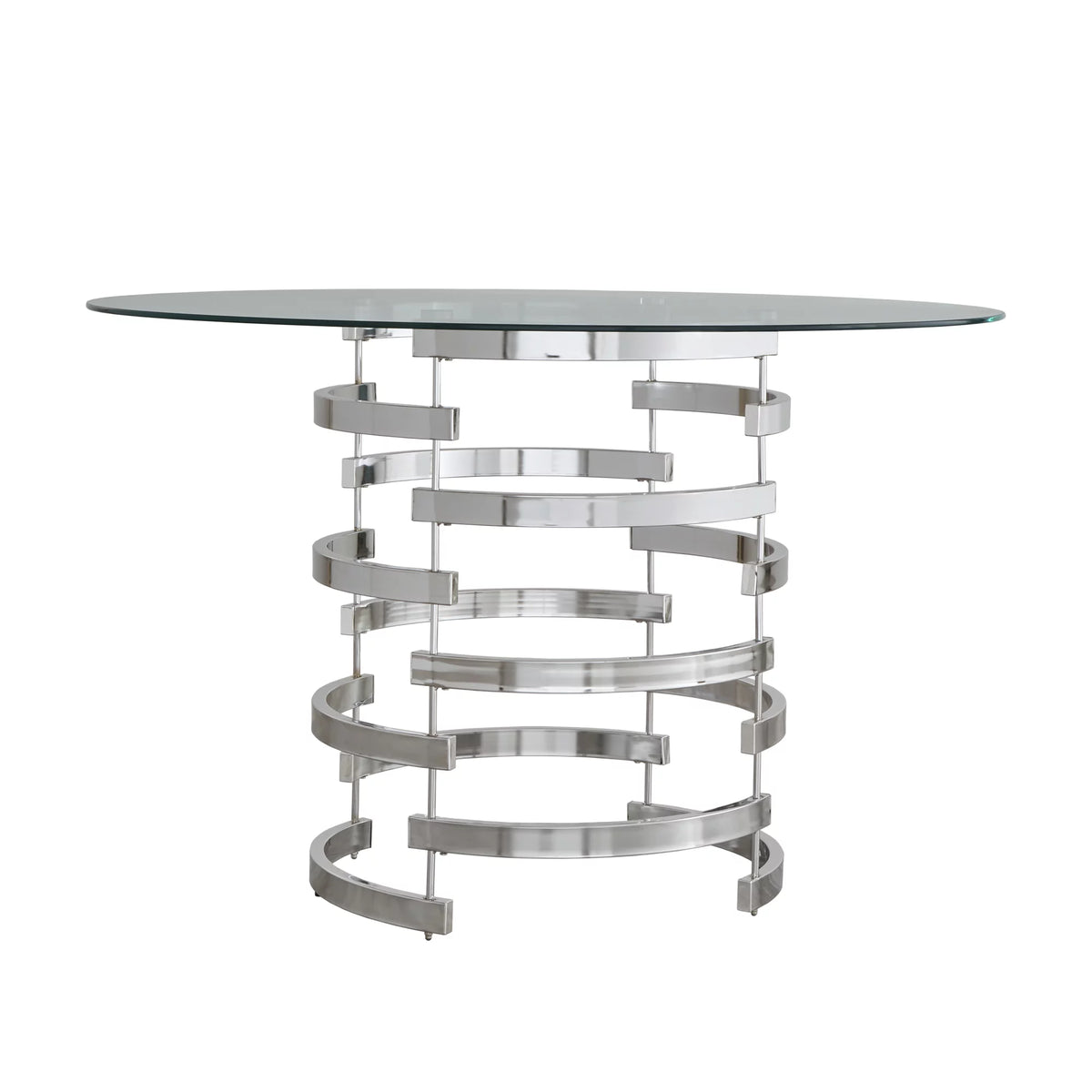 48 in. Dining Table with Metal Base K2113