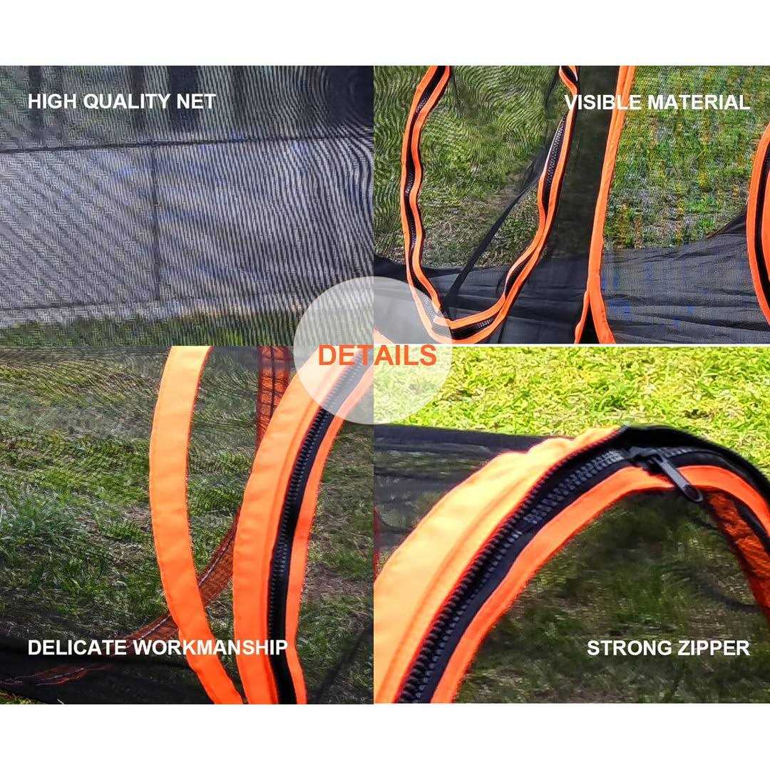 6-in-1 Portable Playpen Enclosures with Tunnel D428