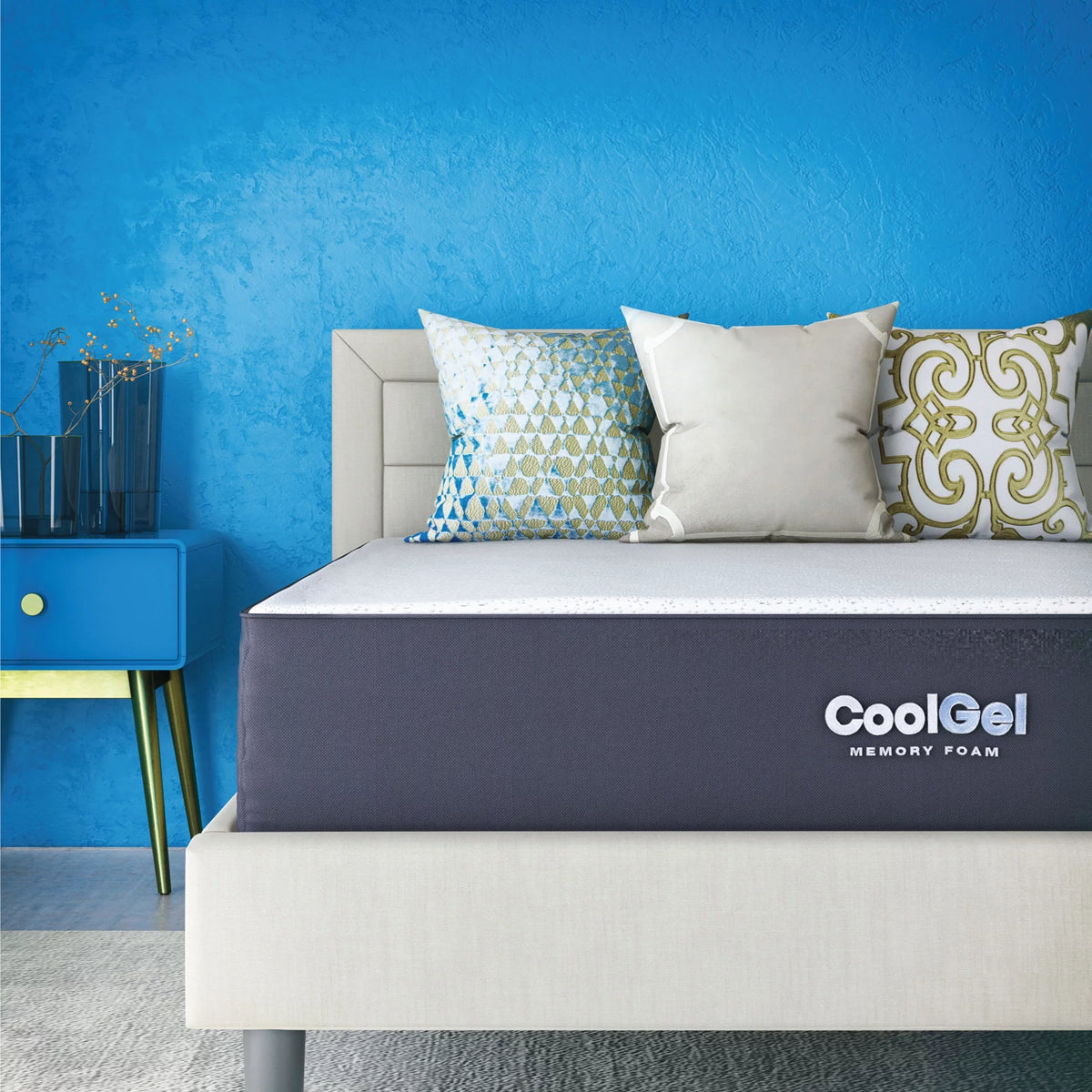 10 Gel Memory Foam Mattress Queen K38796