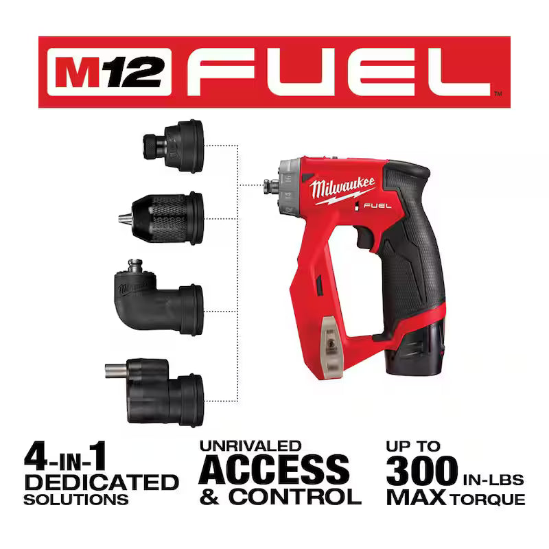 12V Lithium-Ion Brushless Cordless 4-in-1 3/8 in. Drill Driver Kit H522776
