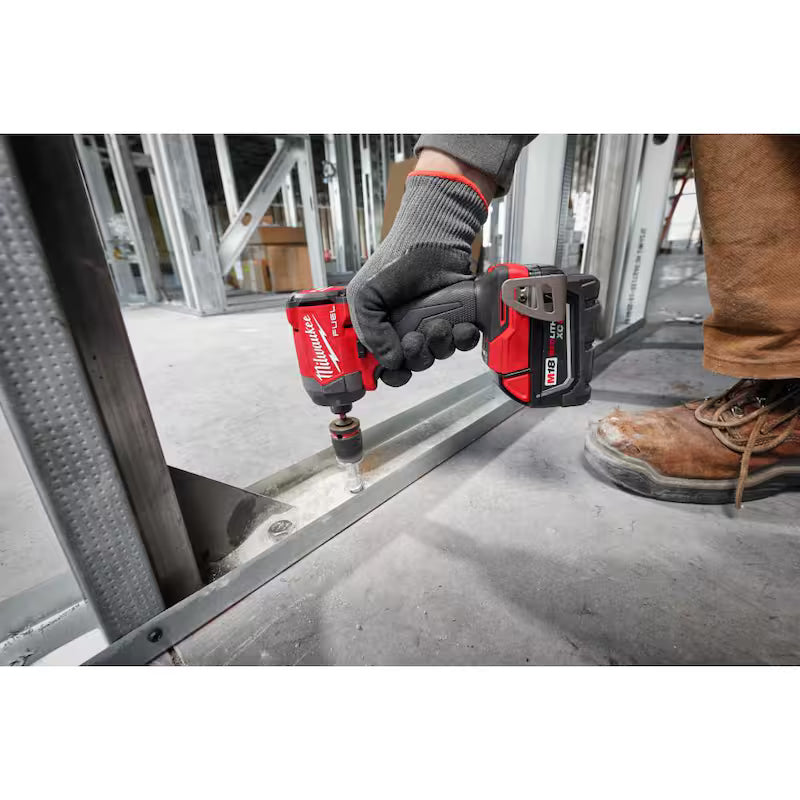 18-Volt Li-Ion Brushless Cordless 1/4 in. Hex Impact Driver & 3/8 in. Compact Impact Wrench C769
