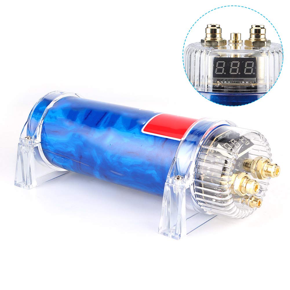 3.0 Farad Aluminum Alloy Car Audio Capacitor Pack of 2 C956903