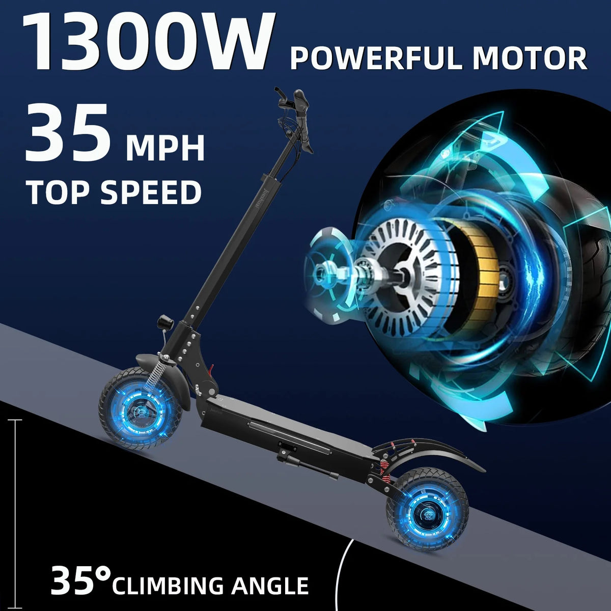 1300W Foldable Electric Scooter L853