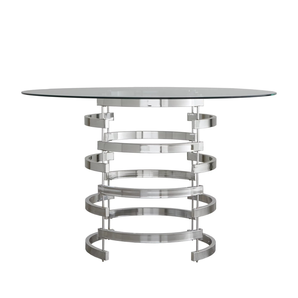 48 in. Dining Table with Metal Base K2113