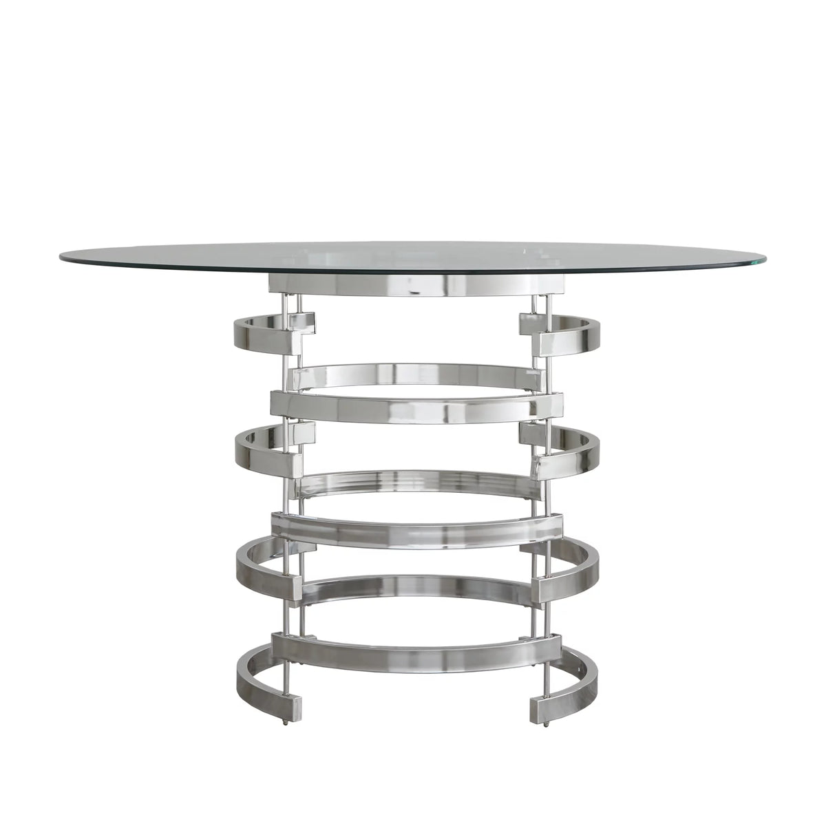 48 in. Dining Table with Metal Base K2113
