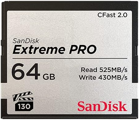 128GB Extreme PRO CFast 2.0 Memory Card L94619