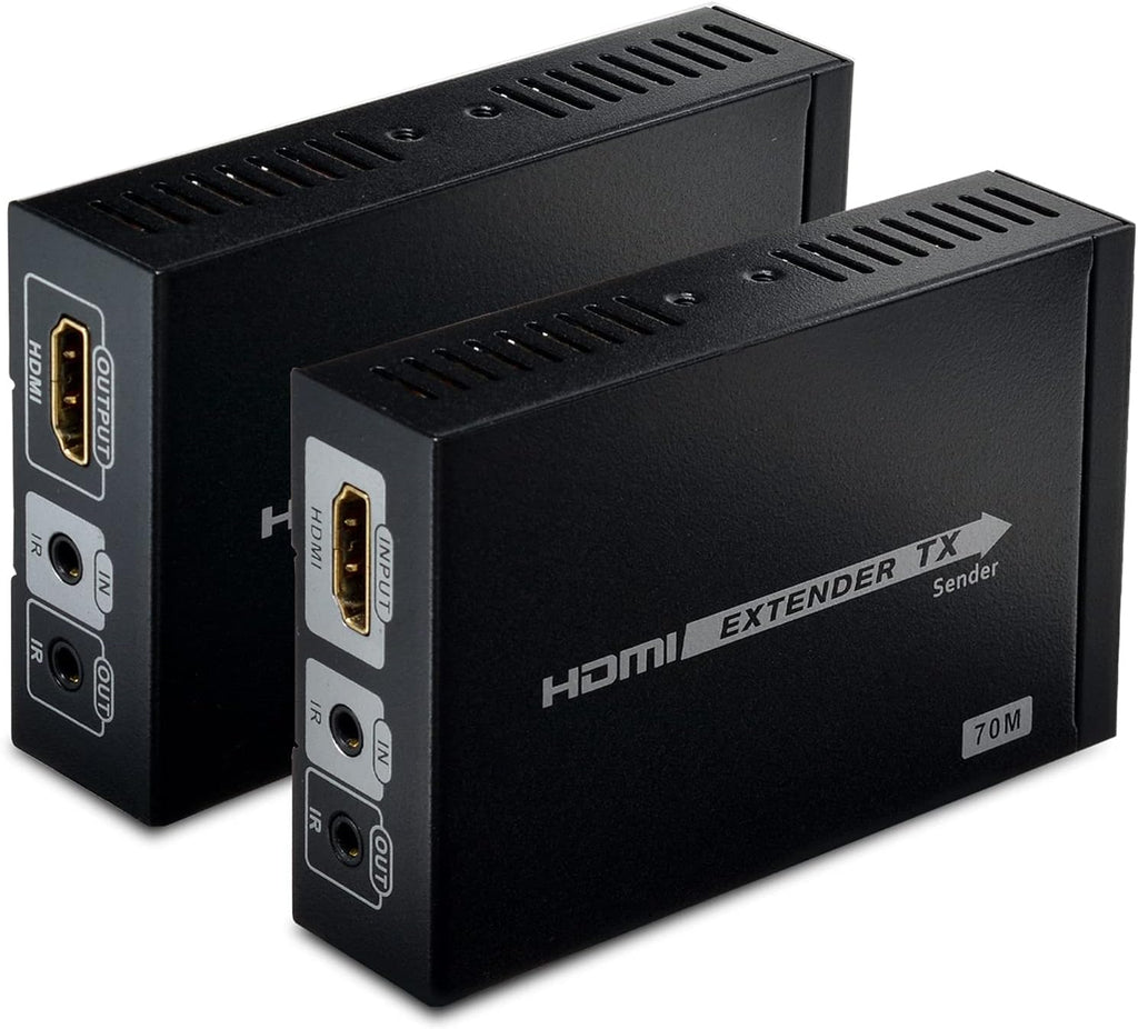 4K HDMI Extender Over CAT6 Cable Uncompressed Transmission up to 230ft P66787