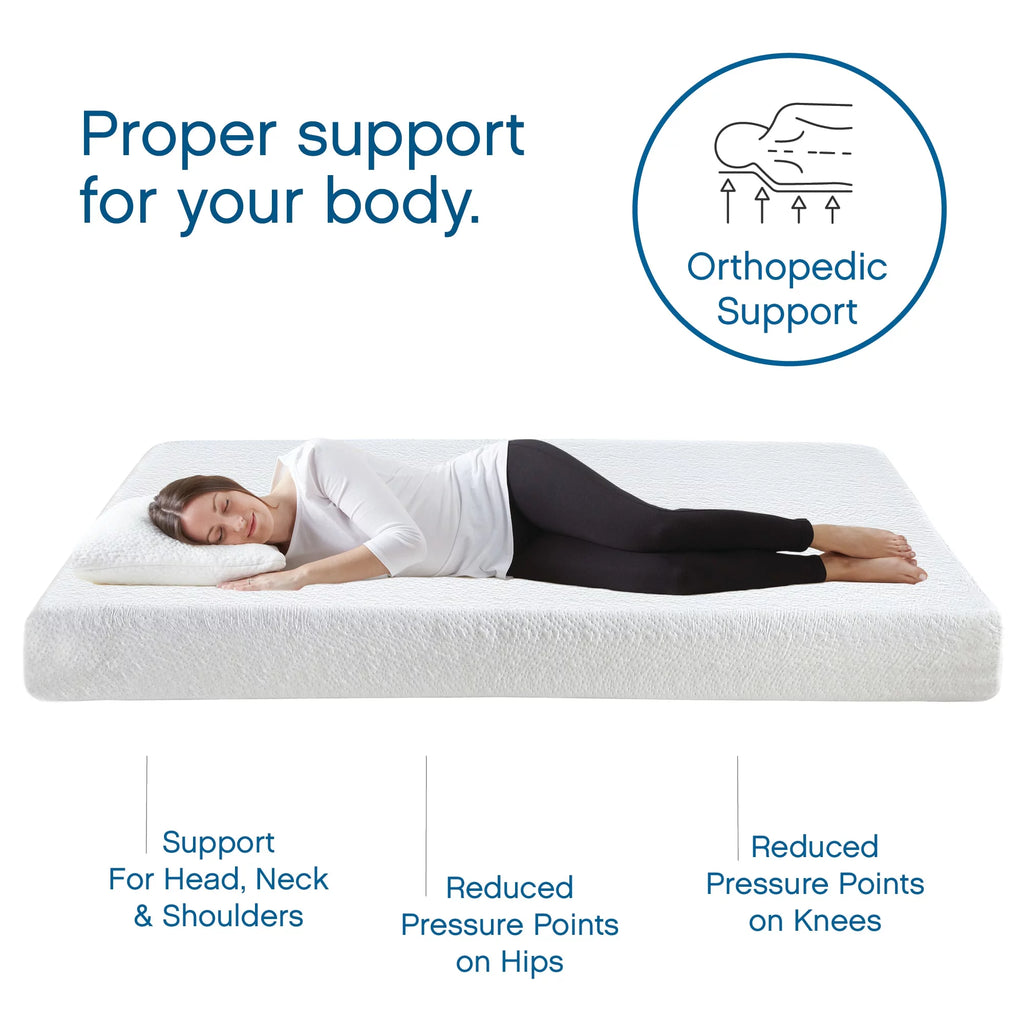 10 Gel Memory Foam Mattress Queen K38796