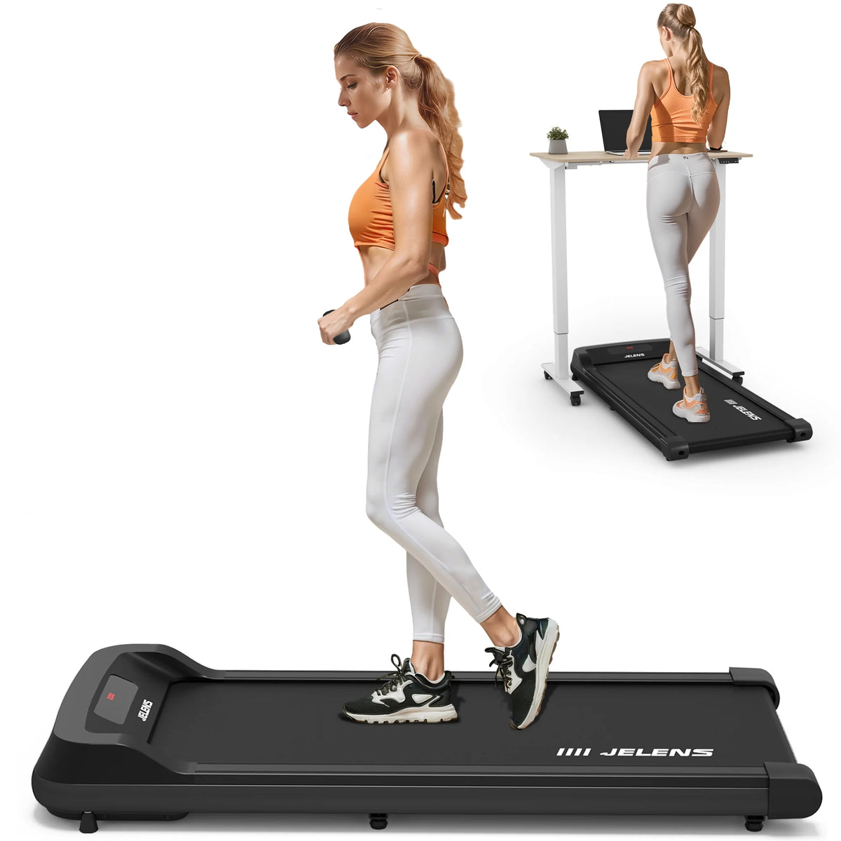 2 in 1 Treadmill with Remote Control W5251