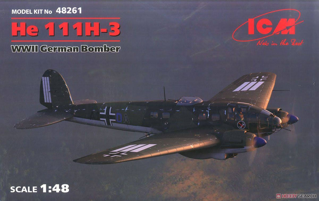 1/48 He 111H-3 German Bomber Scale Model C9186