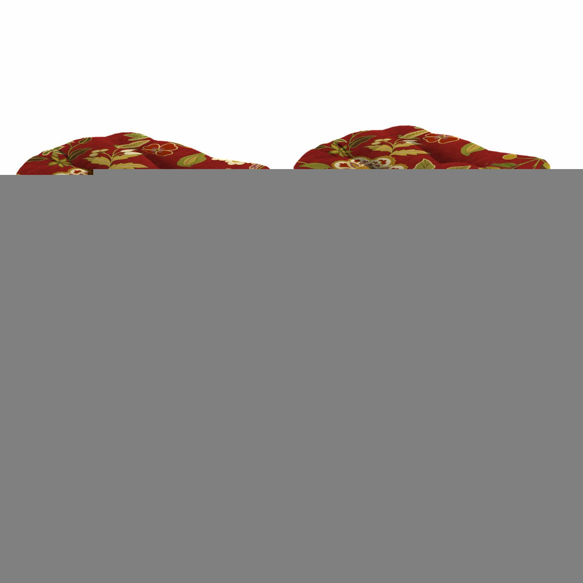 3-Piece Tufted Outdoor Cushion Set with Bench Cushion and 2 Seat Cushions A591