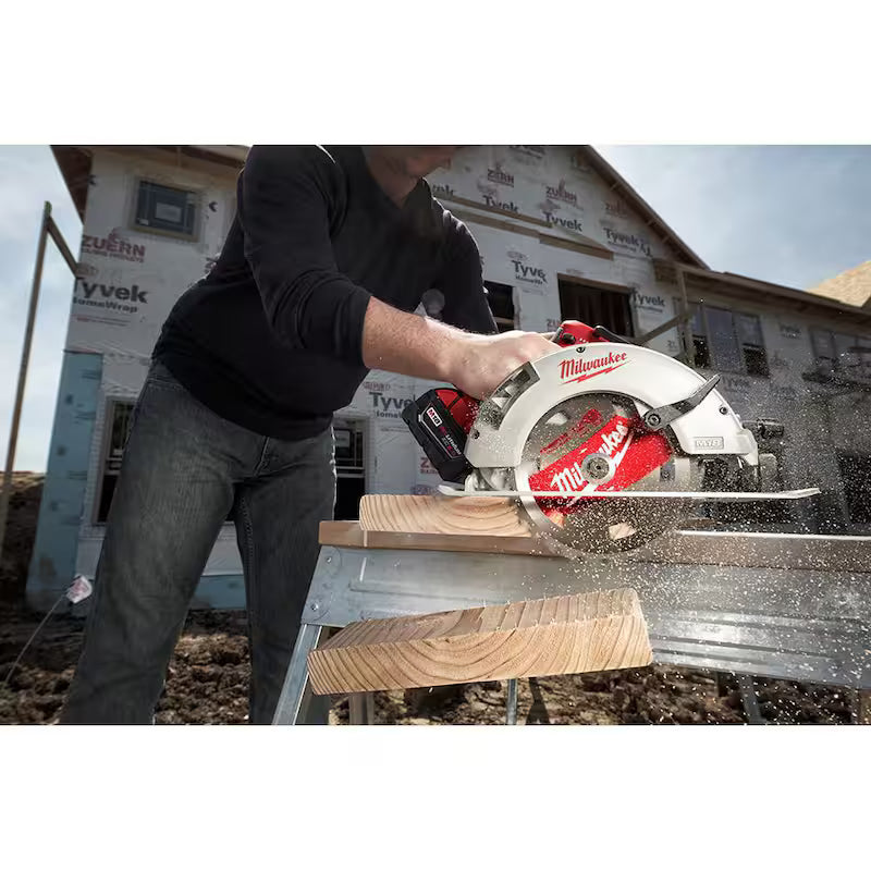 18V Lithium-Ion Brushless Cordless Jig Saw and 7-1/4 in. Circular Saw O6816