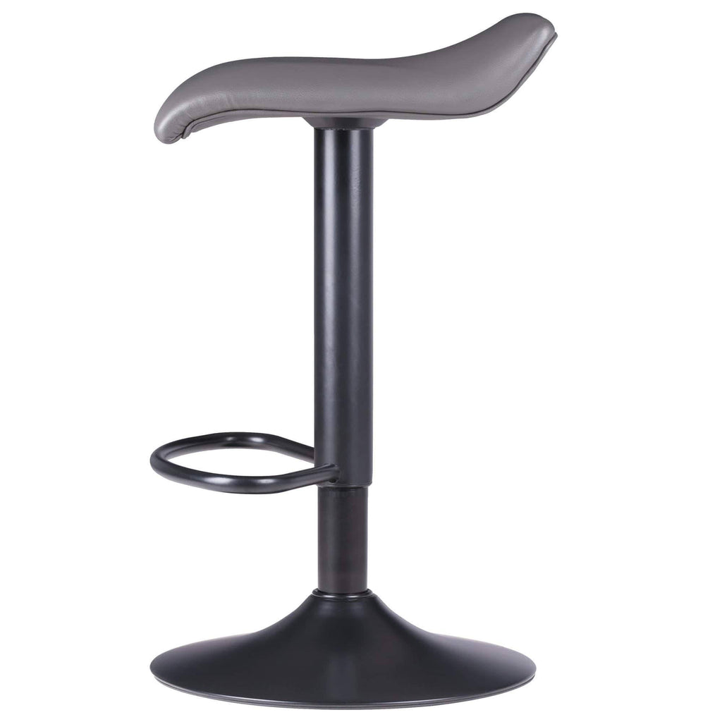 2 Piece Set Adjustable Stool - Black/Gray M5559
