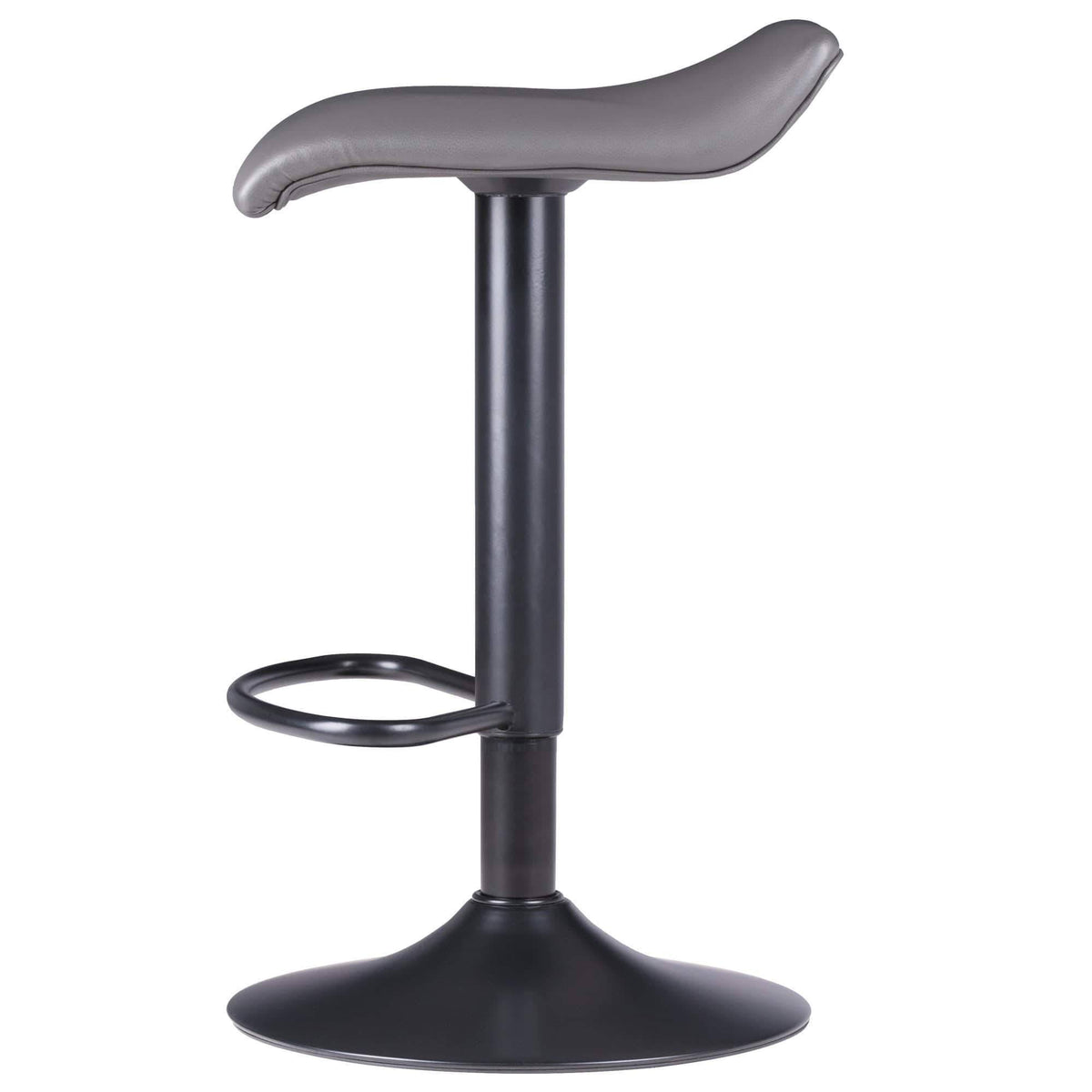 2 Piece Set Adjustable Stool - Black/Gray M5559