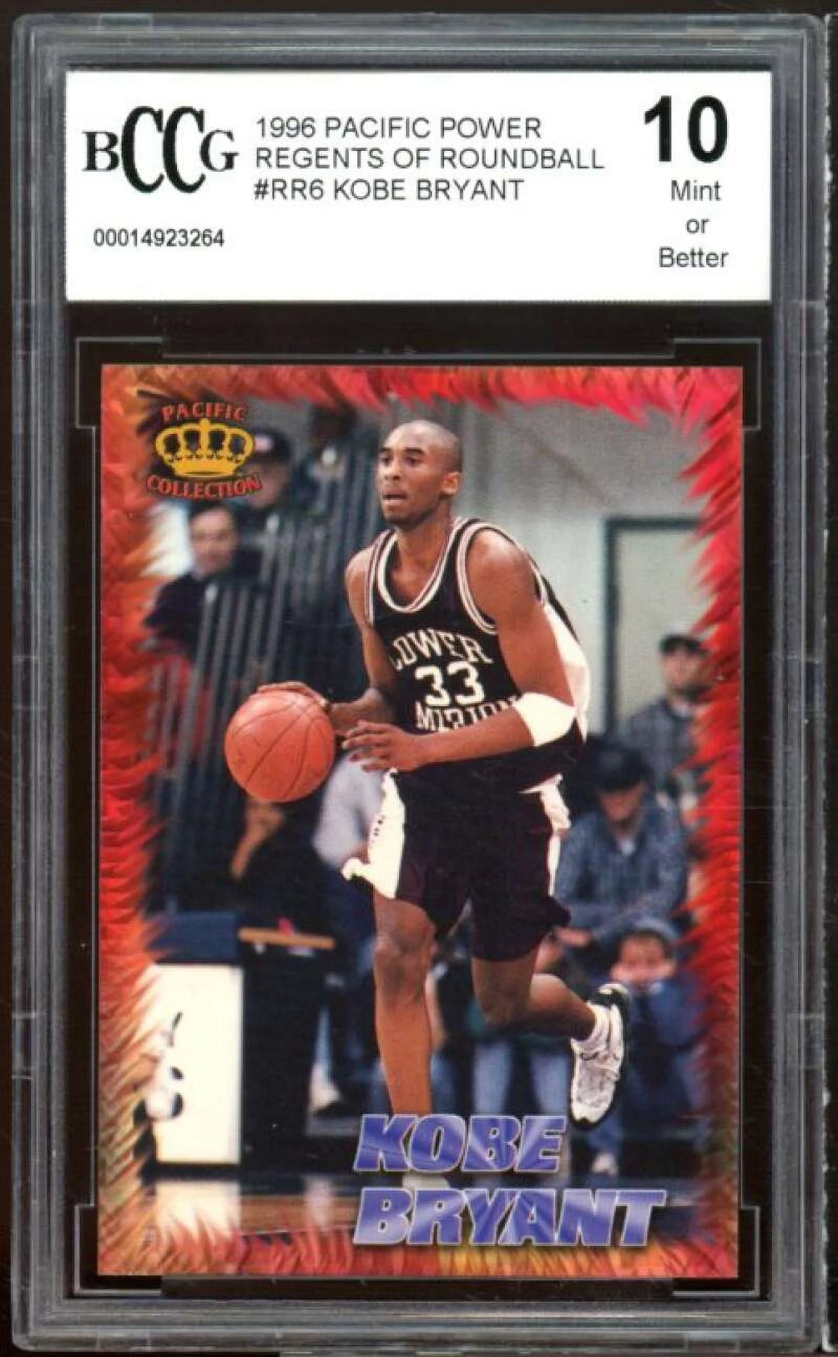 1996 Kobe Bryant Rookie Card L55576
