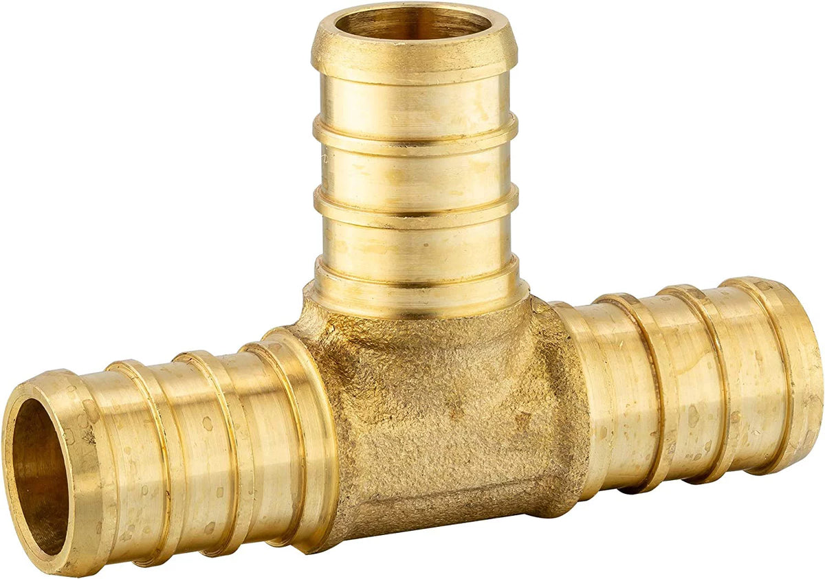 2 Rolls x 100 ft 1/2 Inch Pex-b Pipe/Tubing with Brass Fittings, Crimp Rings, Pipe Cutter N7629