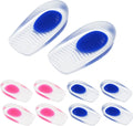 4 Pairs Gel Heel Cups Shoe Inserts W20374