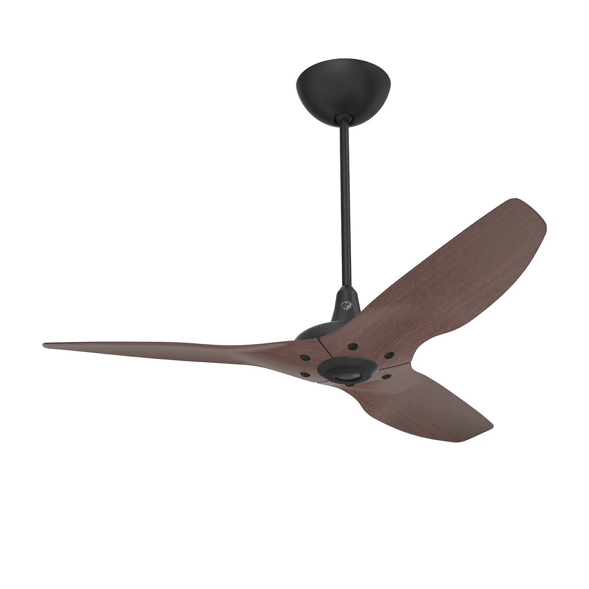 52 Ceiling Fan with Cocoa Bamboo Blades and Black Finish N14891