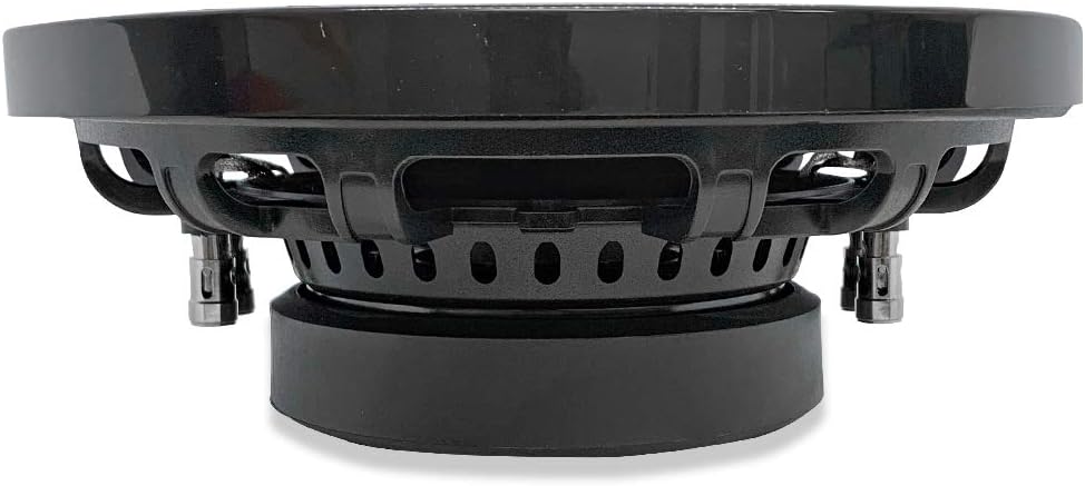 10 Inch Dual 4 Ohm Slim Mount Car Audio Subwoofer 400 Watts Max Power Pack of 2 P9179