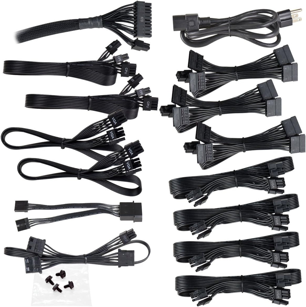 1000W 80+ Gold Semi Modular Power Supply G498
