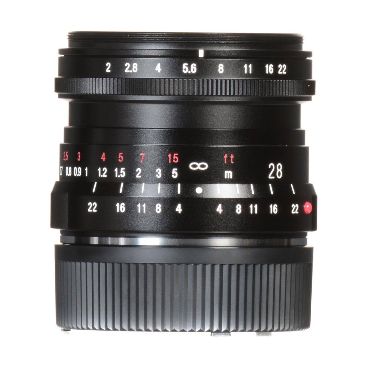 28mm f/2.0 Lens, Leica M Mount, Black W687