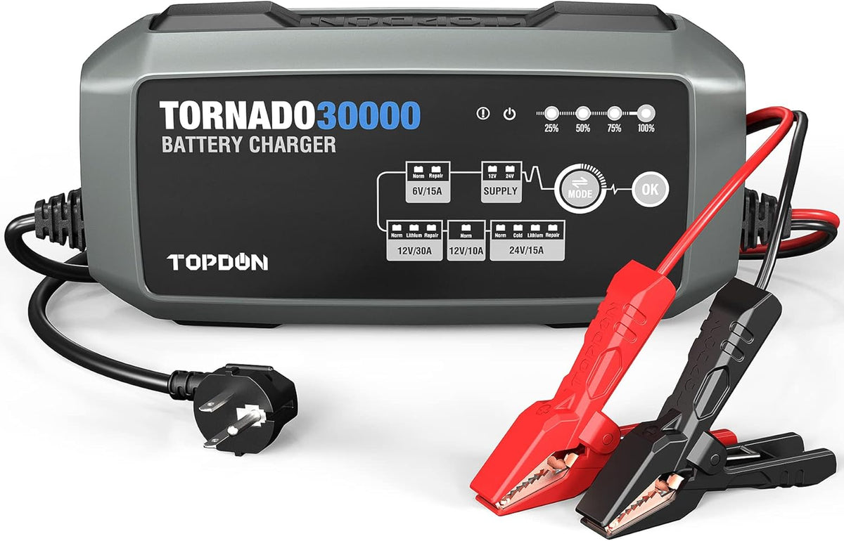 30 Amp Automotive Battery Charger B75218