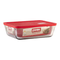 11 Cup Red Plastic Storage Container M721