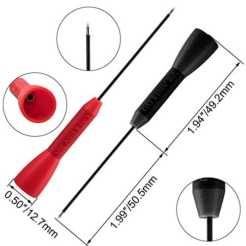 2mm Needle Test Probes, 600V/10A Non-Destructive Multimeter Test G22147