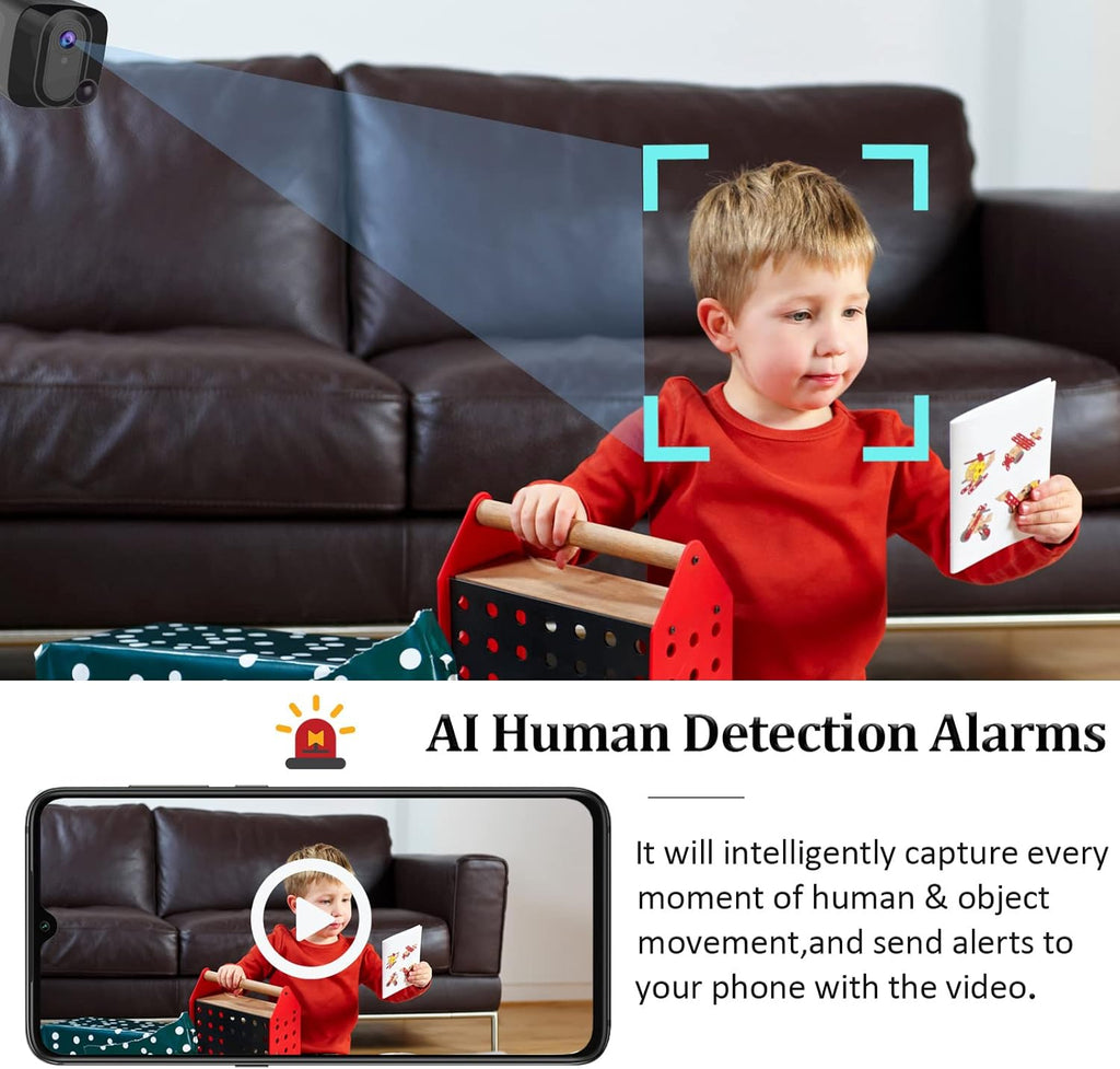 4K WiFi Hidden Camera with Night Vision F65110