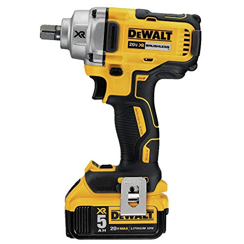 20V MAX* XR Cordless Impact Wrench Kit with Detent Pin Anvil, 1/2-Inch Q258
