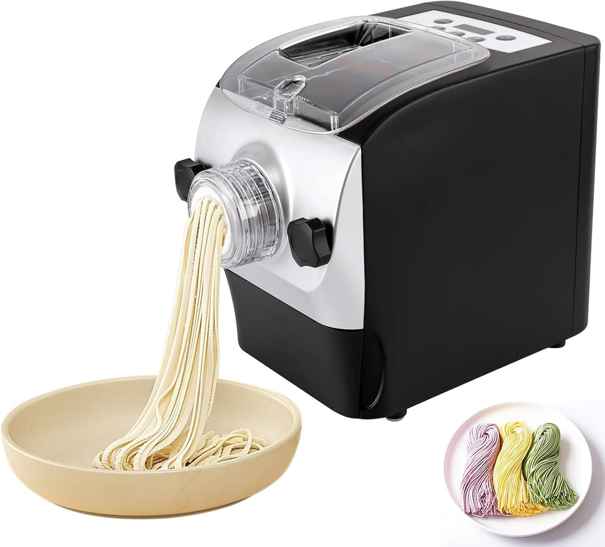 260W Automatic Pasta Maker Machine with 8 Moulds C55785