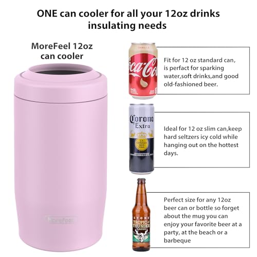 4-in-1 Double Wall Stainless Steel Insulated Can Holder (Black) L131755