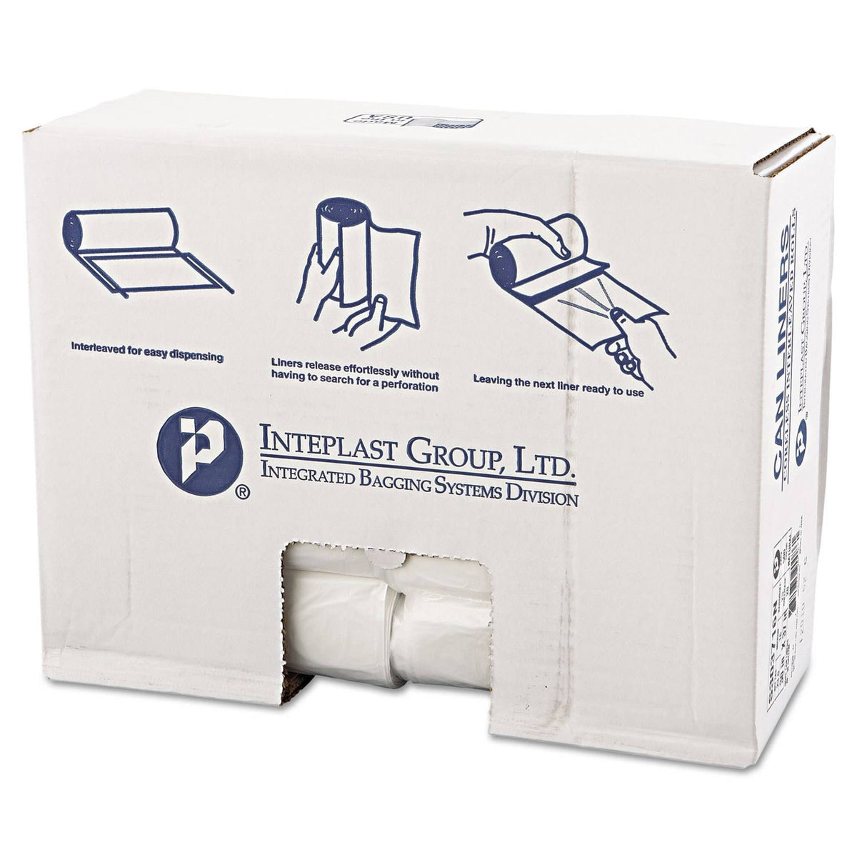 30 x 37 30gal 16mic Clear Can Liner Y5497