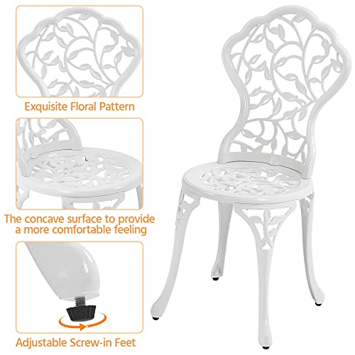 3-Piece Cast Aluminum Bistro Set S300