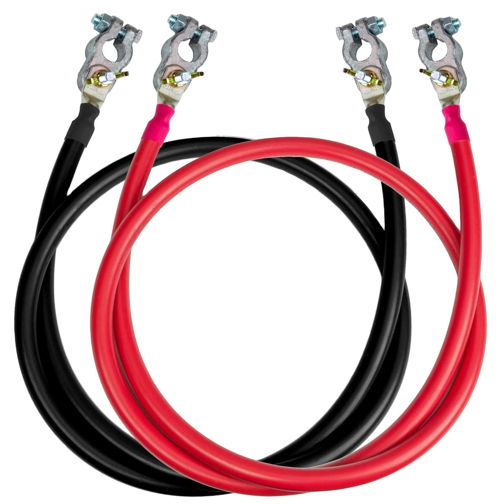 17 Feet Tinned Copper Marine Wire with 2 Lugs & 1 Terminal T350195