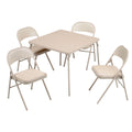 5 Piece Folding Card Table and Chairs Set S696