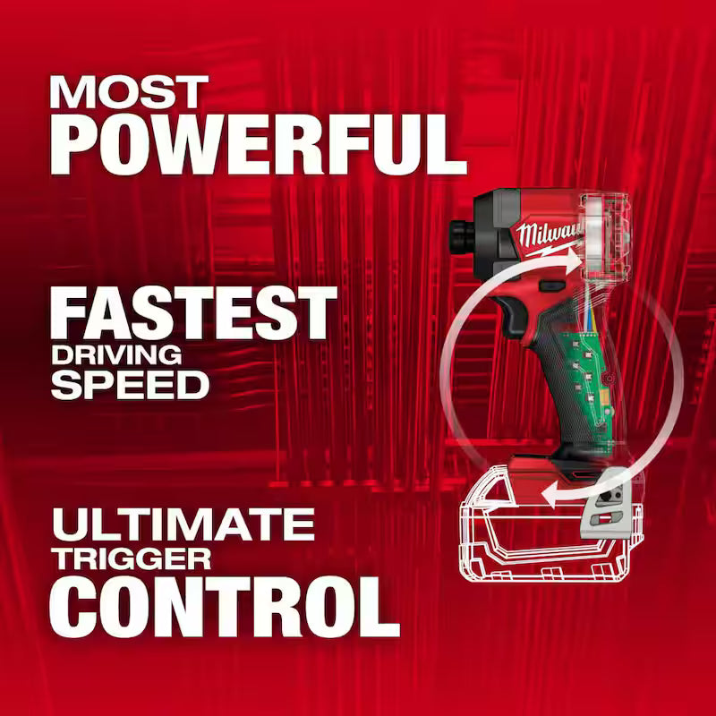18-Volt Li-Ion Brushless Cordless 1/4 in. Hex Impact Driver & 3/8 in. Compact Impact Wrench C769