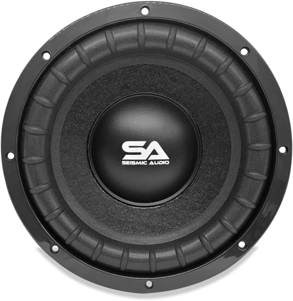 10 Inch Dual 4 Ohm Slim Mount Car Audio Subwoofer 400 Watts Max Power Pack of 2 P9179