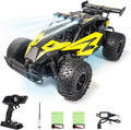 2WD 1:14 Scale Remote Control Car, LED Roof Headlight & Chassis Light, 35km/h, Red, Pack of 2 J4662