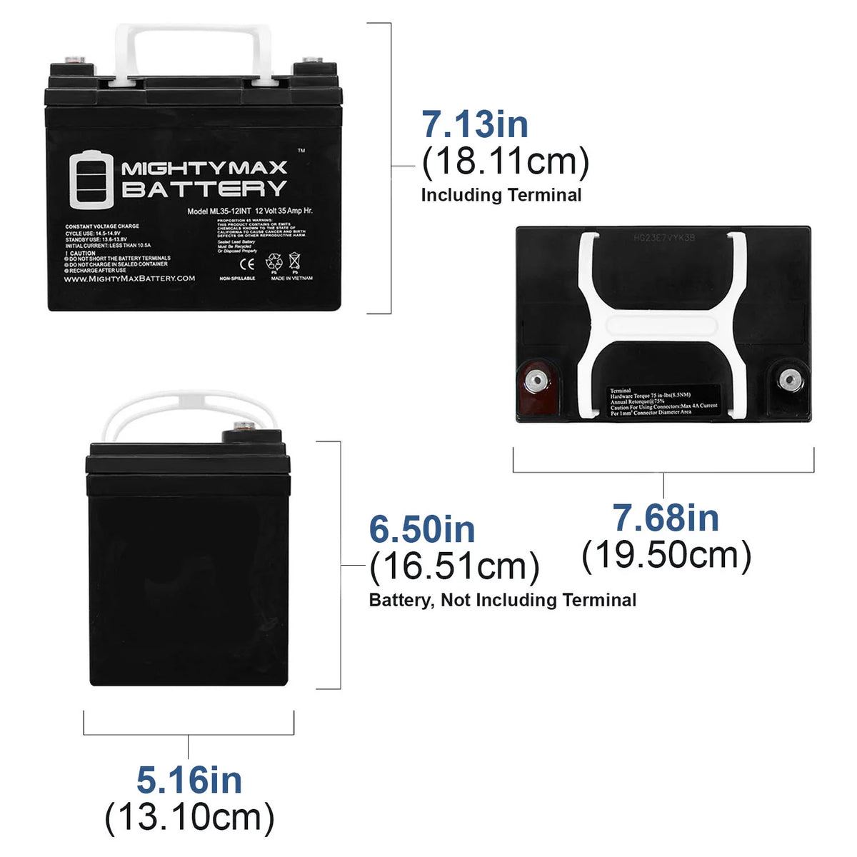 12V 35AH Deep Cycle Battery J47392