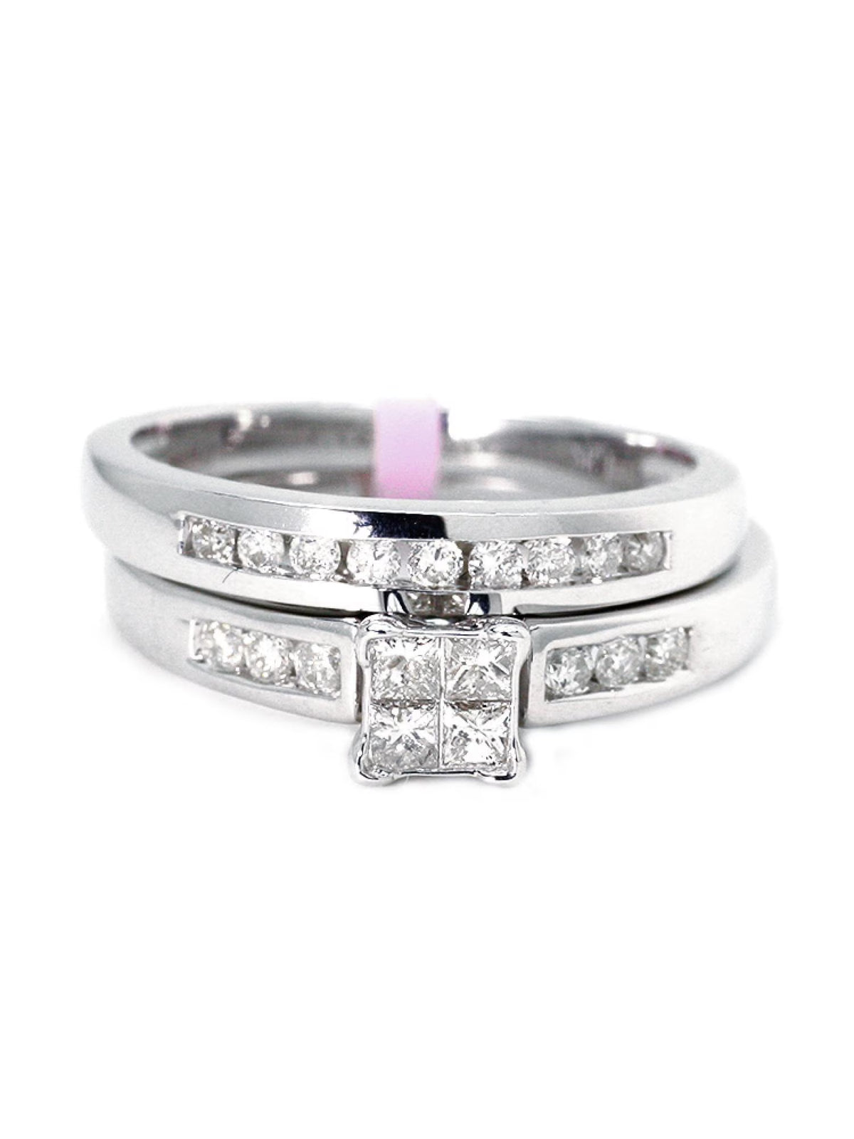 10K White Gold Diamond Engagement Ring K6022